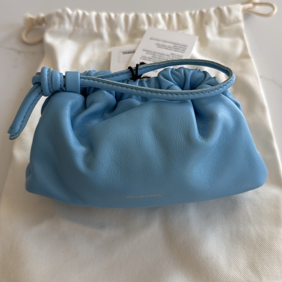 MANSUR GAVRIEL Sky Mini Cloud Wristlet - Picture 3 of 11